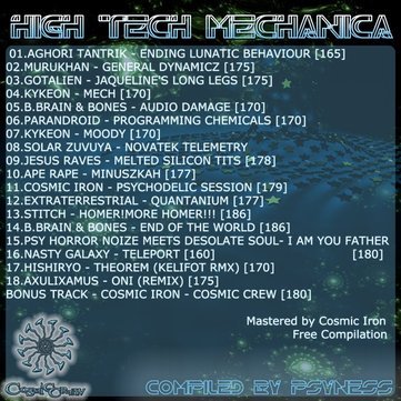 high tech mechanica psytrance 2012