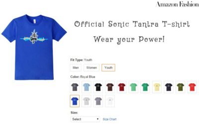 Sonic Tantra Psytrance Music Records Sonic Tantra Tshirts now available on Amazon with Worldwide Shipping!