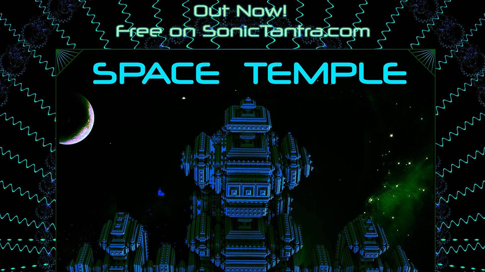 Space Temple out now! 15 of the best hitech psytrance artists from around the world!