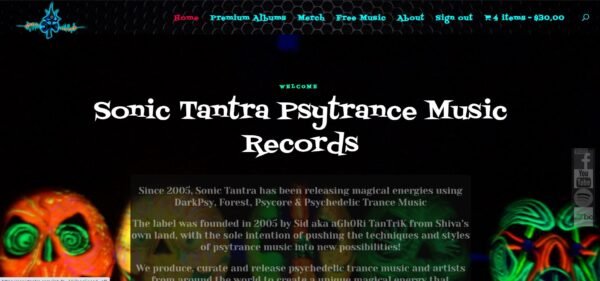 Sonic Tantra Psytrance Music Records - United States Europe India Canada Australia UK Switzerland
