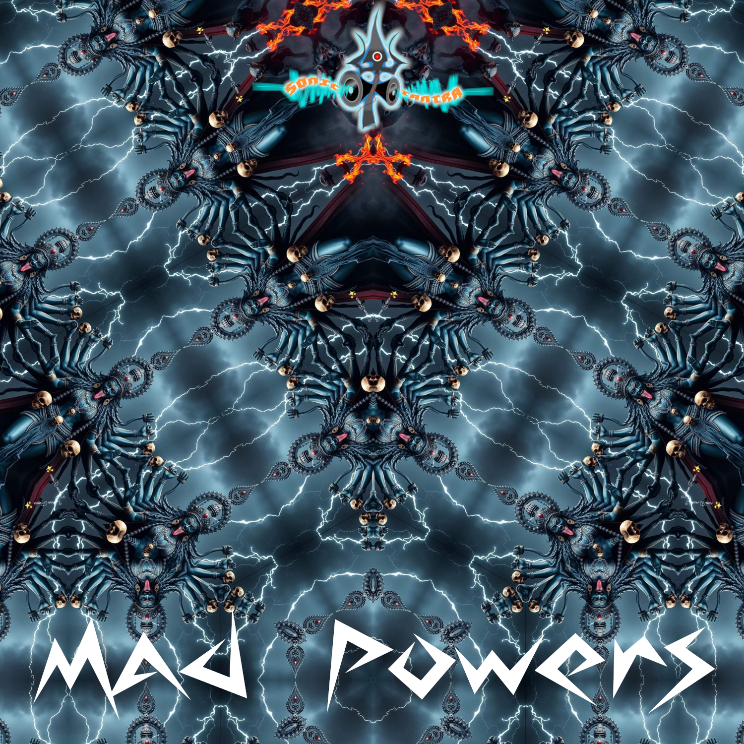 VA - Mad Powers (Sonic Tantra Recs, 2025) - dark psytrance trance music free compilation goa india