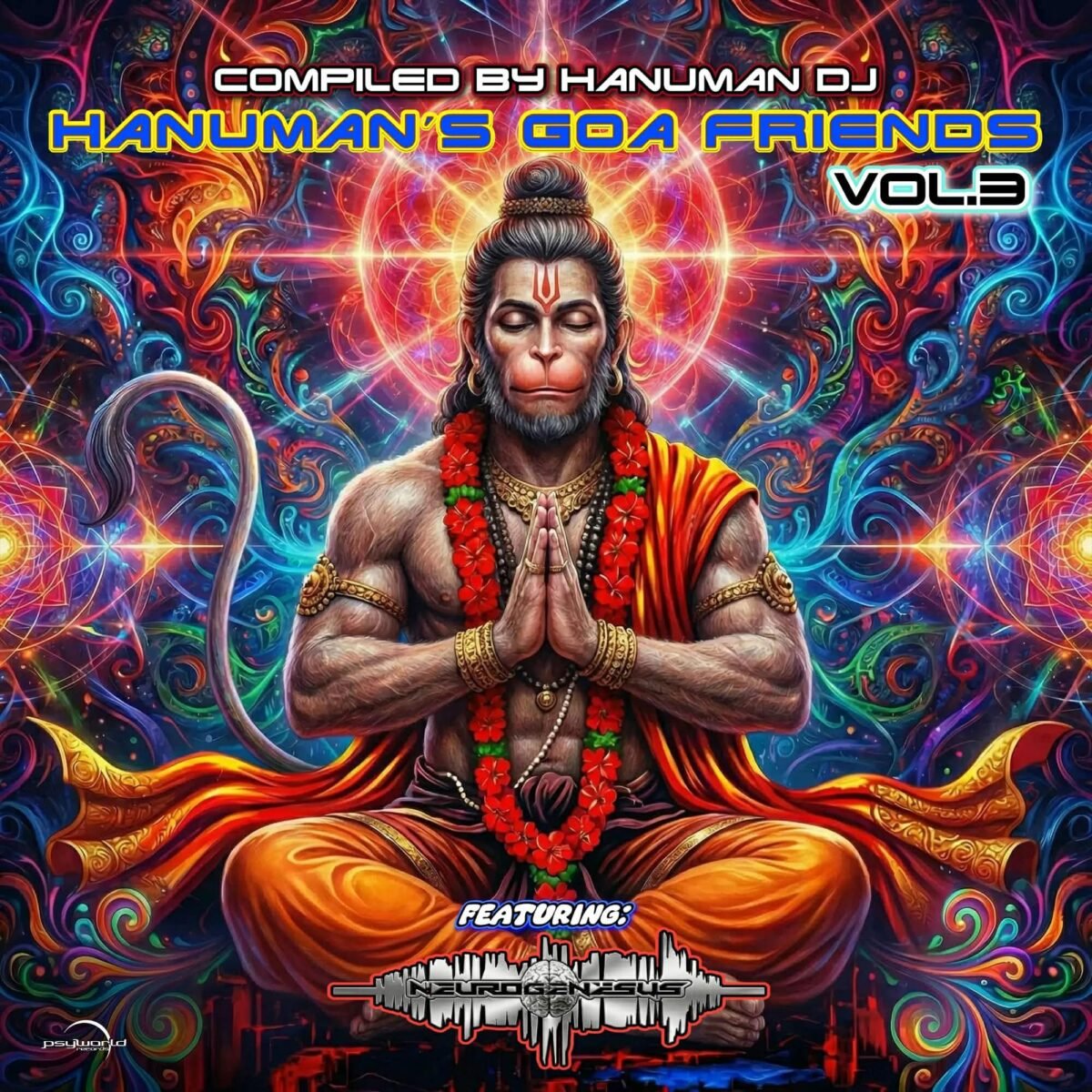Hanuman's Goa Friends Vol. 2 & Vol. 3 Available Now on Sonic Tantra! Compilation Various Artists 2026 16 songs 1 hr 57 min